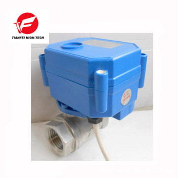 5v dc3.6v-6v DC12v dn15 dn20 ss304 CWX-15N electric valve